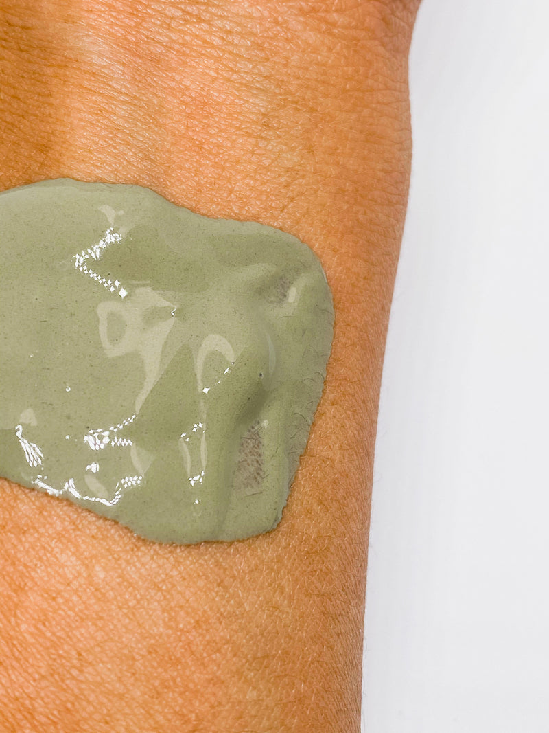 Green Clay Face Mask With Seaweed + Green Tea - Camria Beauty